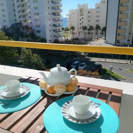 Sol Europa- Vista Mar, 150mt Praia, Wifi * Quarteira